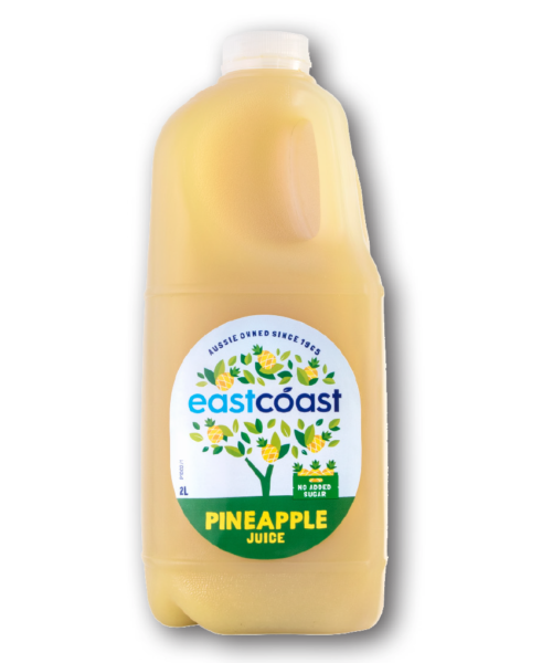 EASTCOAST JUICE 100% PINEAPPLE 2LTS 6PK
