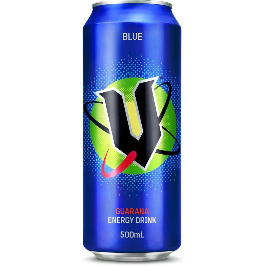 V ENERGY - BLUE - CANS 500ML - 12PK - Coast 2 Coast Distributors