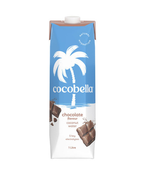 COCOBELLA – AMBIENT – CHOCOLATE COCONUT WATER – TETRA 1LTS – 6PK
