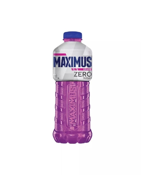 MAXIMUS – ZERO SUGAR GRAPE – 1LTS – 12PK