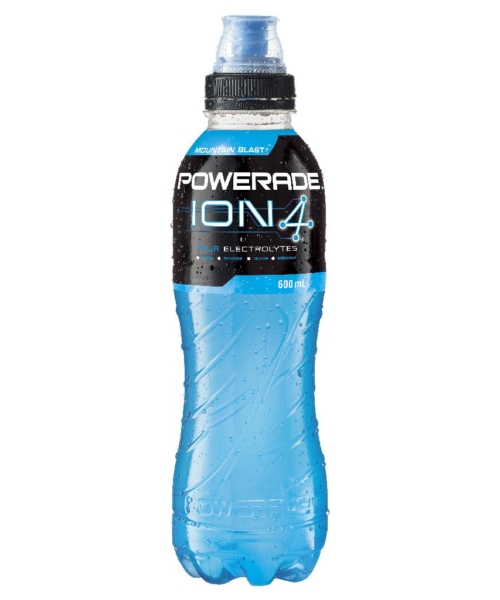 POWERADE – BLUE – MOUNTAIN BLAST – 600MLS – 12PK