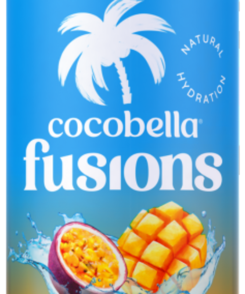 COCOBELLA – COCONUT FUSION – MANGO PASSION – 400MLS – 6PK