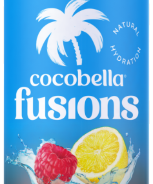 COCOBELLA – COCONUT FUSION – RASPBERRY LEMON – 400MLS – 6PK