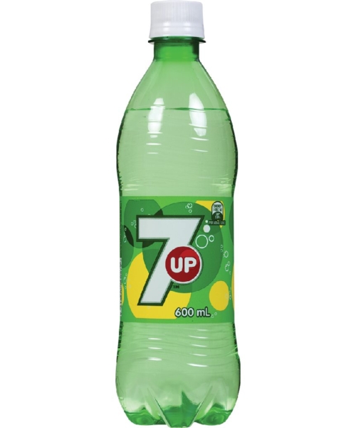 7 UP – LEMONADE – PET 600MLS – 24PK