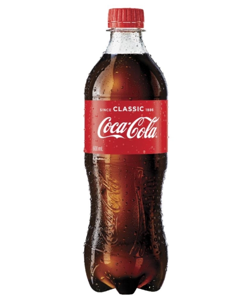 COCA-COLA – CLASSIC – PET 600MLS – 24PK