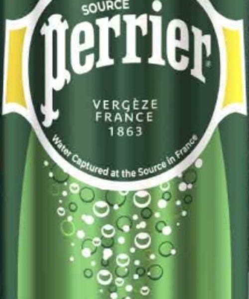 PERRIER – SPARKLING WATER – CANS 330MLS – 24PK