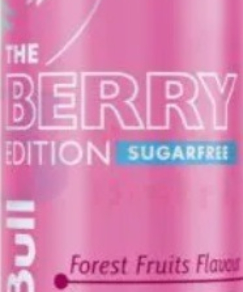 RED BULL – BERRY EDITION – SUGAR FREE – 473MLS – 12PK