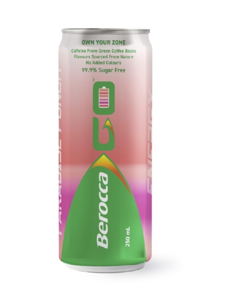 BEROCCA GO- PARADISE PUNCH – 250MLS – 24PK