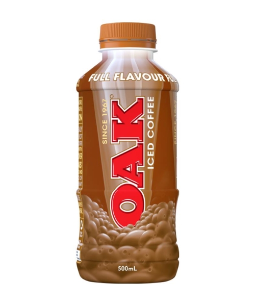 OAK – FLAVOURED MILK – ICED COFFEE – PET 500ML – 6PK