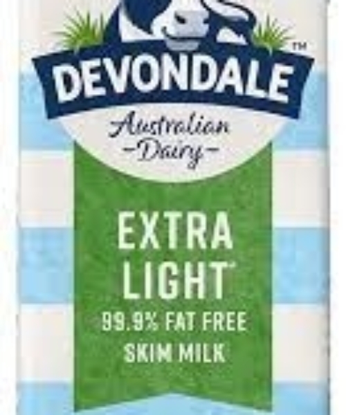 DEVONDALE – EXTRA LIGHT SKIM MILK – 1LTS – 10PK