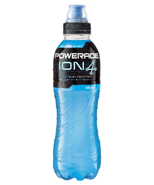 POWERADE – BLUE – MOUNTAIN BLAST – 600MLS – 12PK