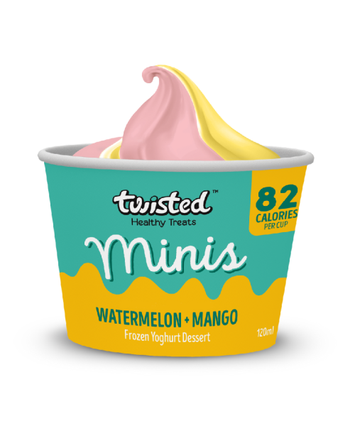 TWISTED – FROZEN YOGHURT – WATERMELON MANGO  – 120ML – 36PK