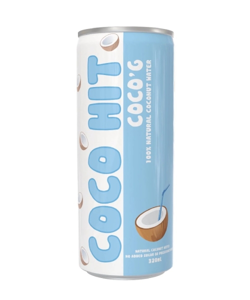 COCO HIT – COCONUT WATER – COCO G – 320ML – 12 PK