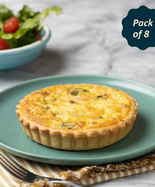 IVAN’S PIES – QUICHE – QUICHE LORRAINE – 180GMS – 8PK