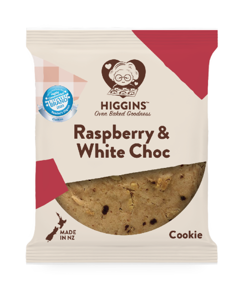 HIGGINS – RASPBERRY WHITE CHOC – 9PK