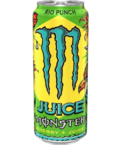 MONSTER ENERGY – RIO PUNCH – 500MLS – 24PK