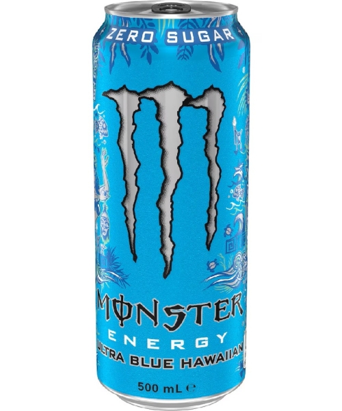 MONSTER ENERGY – ULTRA BLUE HAWAIIAN – 500MLS – 24PK