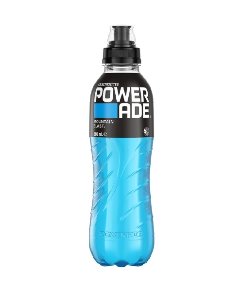 POWERADE – BLUE – MOUNTAIN BLAST – 600MLS – 12PK