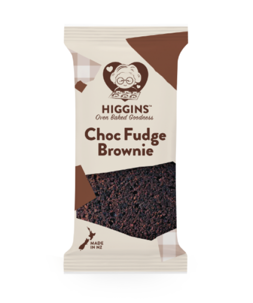 HIGGINS – CHOC FUDGE BROWNIE – 9PK