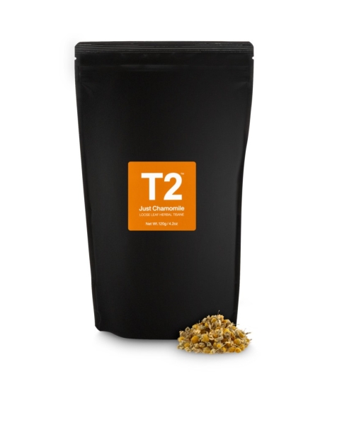 T2 – FOIL 120G – LOOSE LEAF – JUST CHAMOMILE