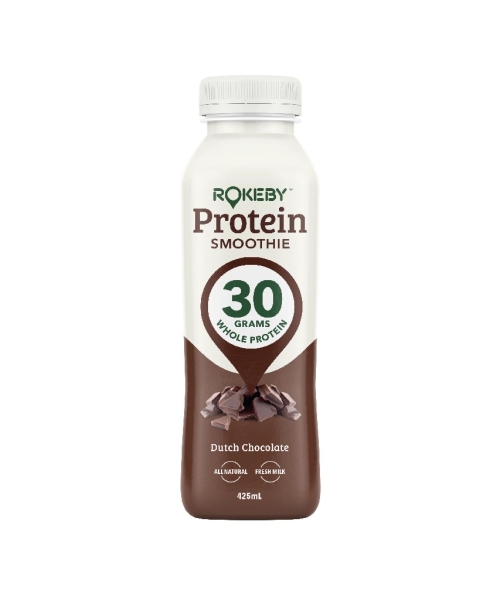 ROKEBY FARM – PROTEIN SMOOTHIE – DUTCH CHOCOLATE – 425MLS – 12PK