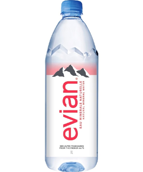 EVIAN WATER 1LTS