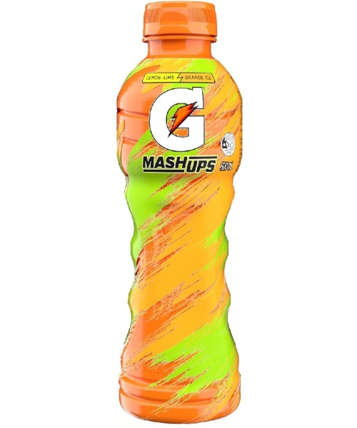 GATORADE MASHUPS – LEMON LIME ORANGE – 600MLS – 12PK