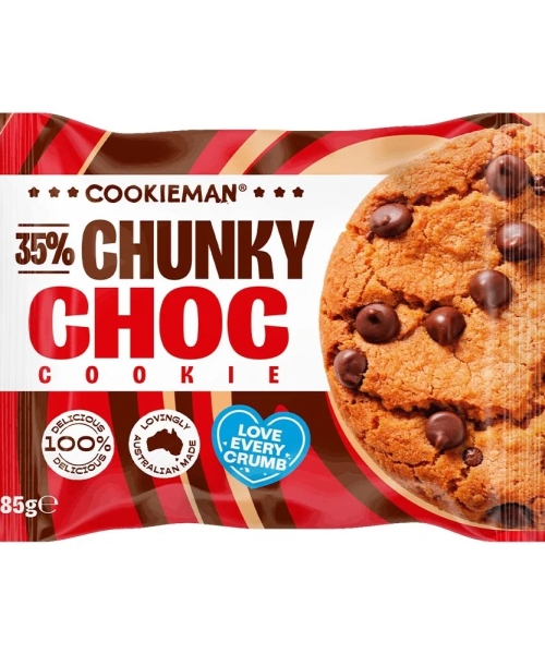 COOKIE MAN – BAKEHOUSE – 35% CHUNKY CHOC – 12PK
