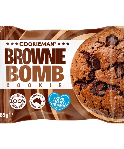 COOKIE MAN – BAKEHOUSE – BROWNIE BOMB – 12PK