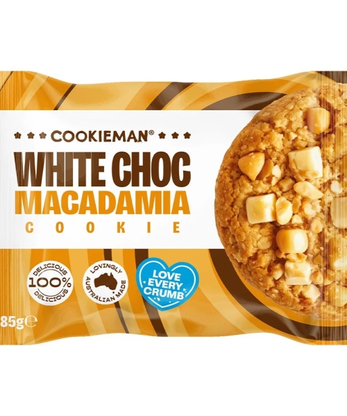 COOKIE MAN – BAKEHOUSE – WHITE CHOC MACADAMIA – 12PK