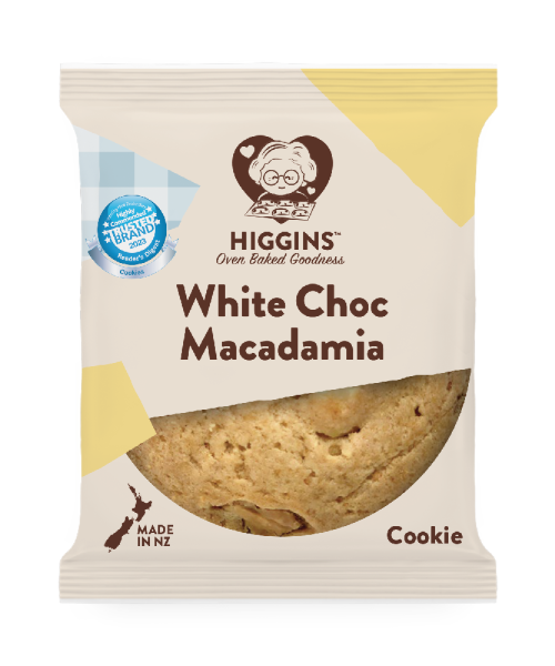 HIGGINS – WHITE CHOC MACADAMIA – 9PK