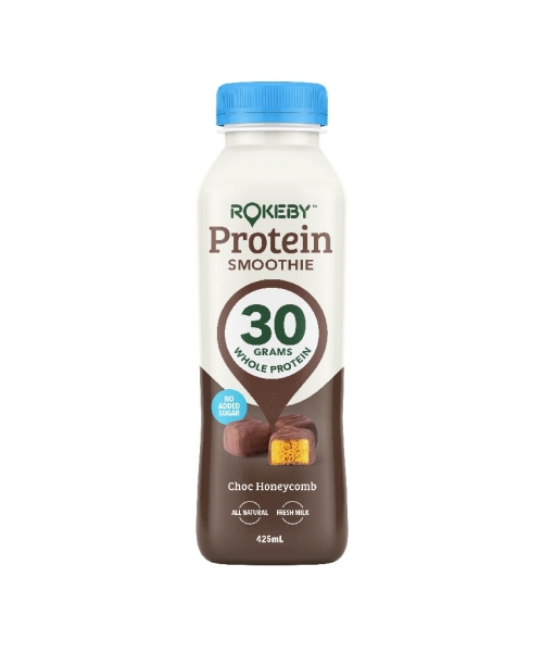 ROKEBY FARM – PROTEIN SMOOTHIE – CHOCOLATE HONEYCOMB – 425MLS – 12PK