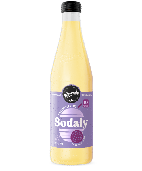 REMEDY – SODALY – PASSIONFRUIT – 330MLS – 8PK
